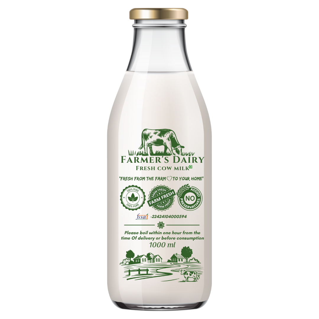 Fresh Cow Milk 1000ml